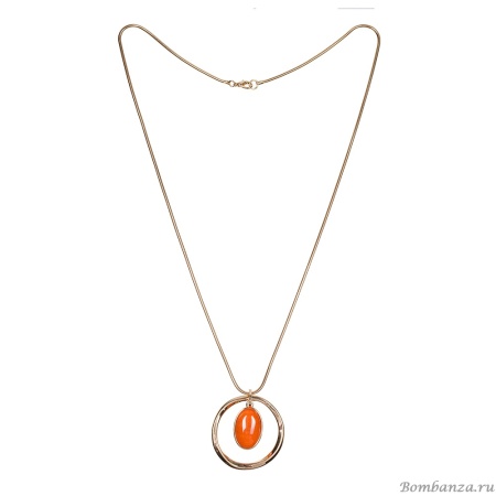 Колье Fiore Luna, ORANGE OPAL